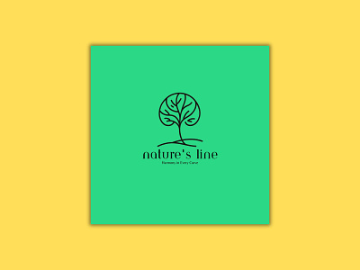 Nature's Line Logo Design Simple & Mordern artistic simplicity clean lines eco conscious eco friendly environmental green design growth symbol harmony logo minimalist modern style natural beauty nature inspired outdoor branding resilience sustainability tranquility tree logo versatile logo