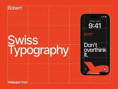 Swiss Typography - Wallpaper Pack 4k 5k apple clean design desktop graphic design helvetica iphone mac minimal minimalist swiss type design typography typography design wallpaper wallpaper pack