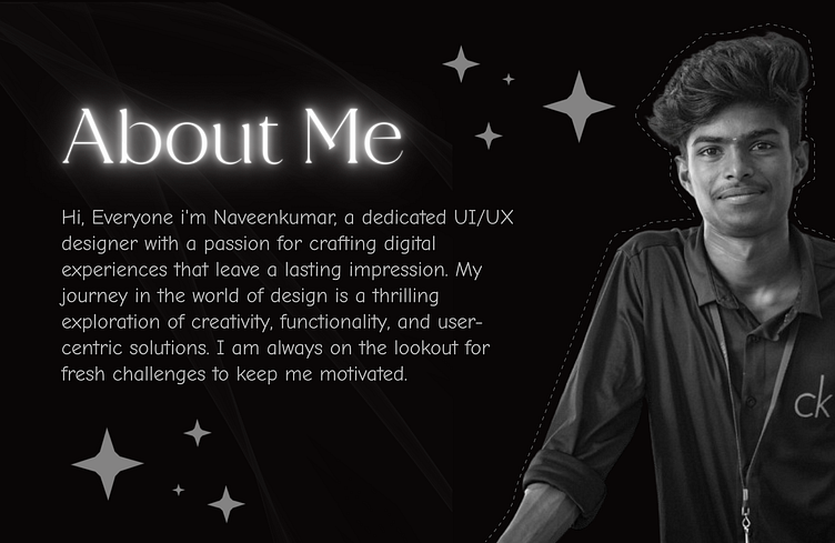 UI/UX Designer | Portfolio | CV | 2024 by Naveenkumar on Dribbble