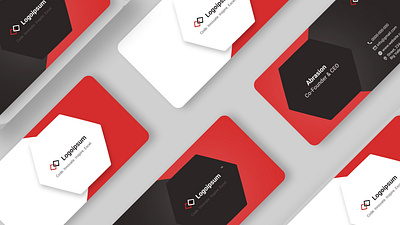 Corporate Visiting Card beauty branding color design graphic design illustration logo screens typography ui