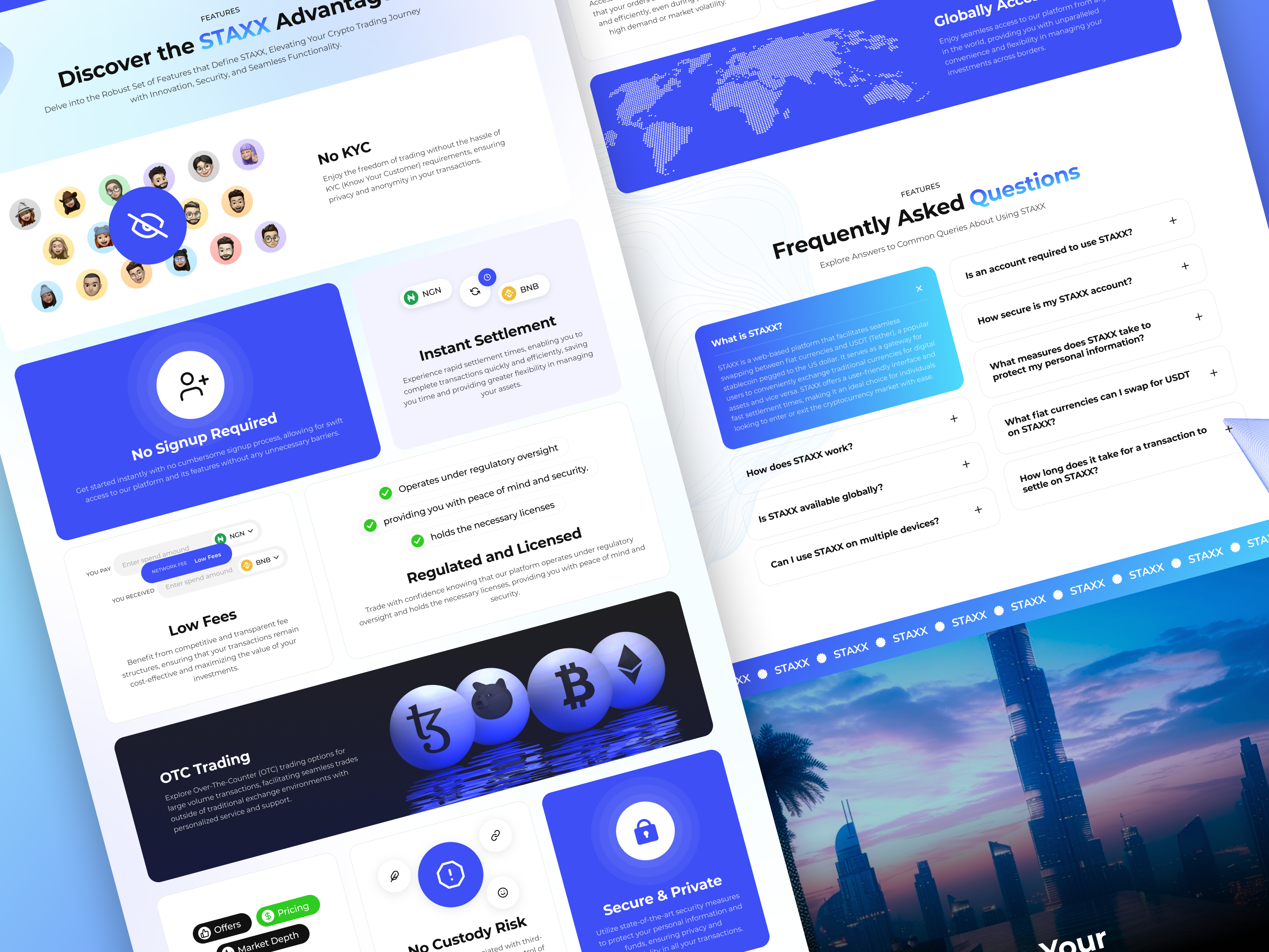 Example of Website Landing Page Design