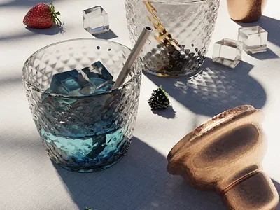 Beverage 3d 3dart blender blenderrender branding cgi comercial design