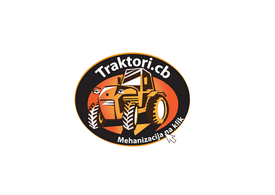 Traktor logo adobe ilustrator design graphic design illustration logo logo design traktor vector