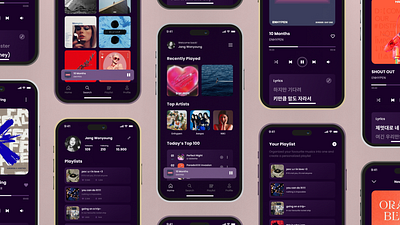 #009 Daily UI Challenge - Music Player Page dailyui dailyuichallenge mobile mobiledesign music music player musicapp musicplayer musicplayerapp ui uichallenge uidesign ux uxdesign