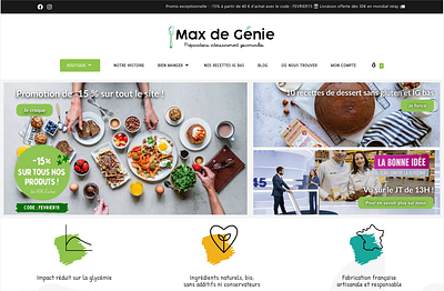 Audit du site Max de Génie : WIP