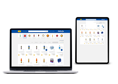 Online shopping on Desktop & tablet desktop online shopping product design responsive tablet ui uiux ux webdesign