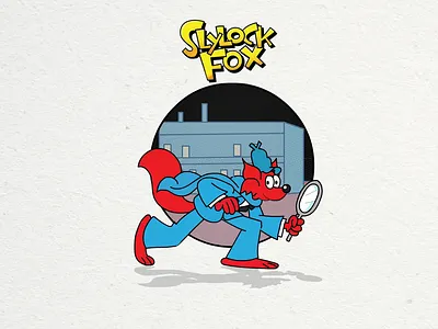 Animation inspired by Comic Slylock fox by Bob Weber, Jr 2d 2danimation animation cartoon framebyframe