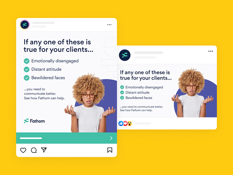 Fathom - Social Media Ads instagram ads