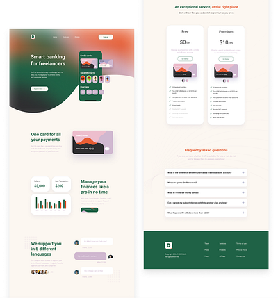 Draft - Landing page