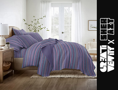 Bedding Mockup - Photoshop PSD File bedding bedding mockup bedset duvet duvet mockup fitted sheet pillows sheet