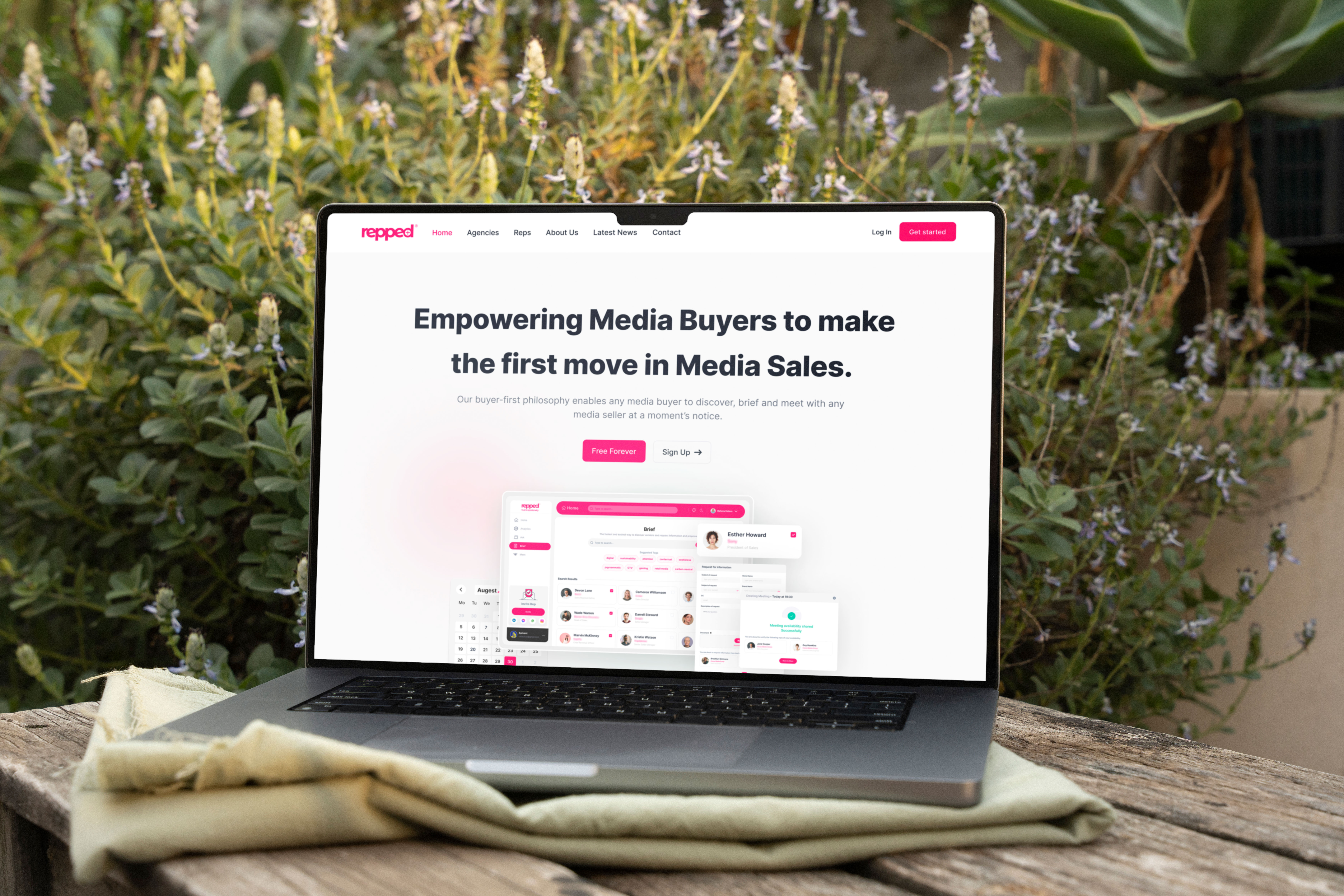 Example of Website UI UX Design In Figma
