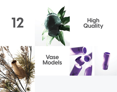 Product Design | Vase Models | 3D Renders 3d 3d modelling free models graphic design graphic packs modelling portfolio product design