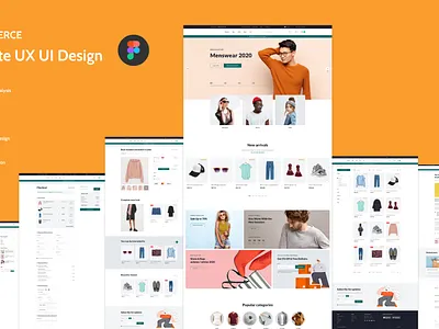 Website UX UI Design in Figma ecommerce website design modern web design online store web design ui ux design ux research ux ui ux ui design ux ui design for web web design website design