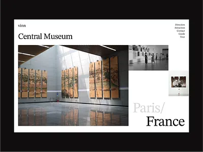 Museum Website Design dailyui design landingpage modern design museum museum website pixavail studio tourism web design web designer web designing websites