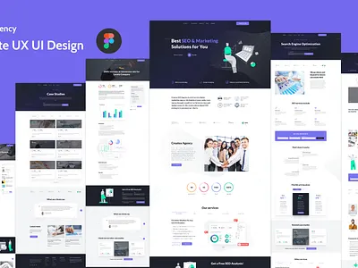 Digital Agency Website UX UI Design agency website design modern web design ui ui ux ui ux design ux ux ui design ux ui website design web design web ux ui design