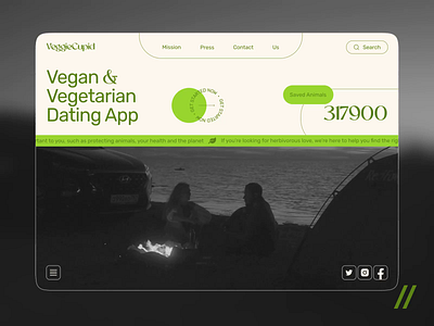 Vegan Dating Web Platform animation branding dashboard dating design graphic design homepage landing logo motion graphics platform product design typography ui ux vector vegan video web web interaction