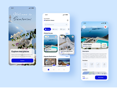 Travel App | Mobile App Design book a ticket booking figma mobile app travel app traveling trip app