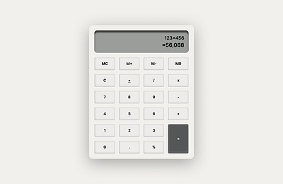 Calculator Design calculator calculator design graphic design illustration retro