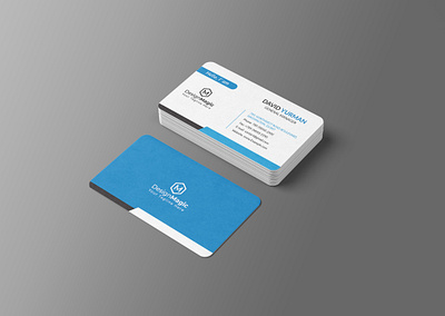 Business Card Design Template agency blue business card business card business card design template cards colorfull company corporate creative graphic design template