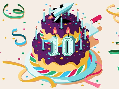 Celebrating Slack’s 10th Anniversary artdirection b2b brand branding character collaboration creativity design graphic graphic design hiring illustration nft project spot ui vector work