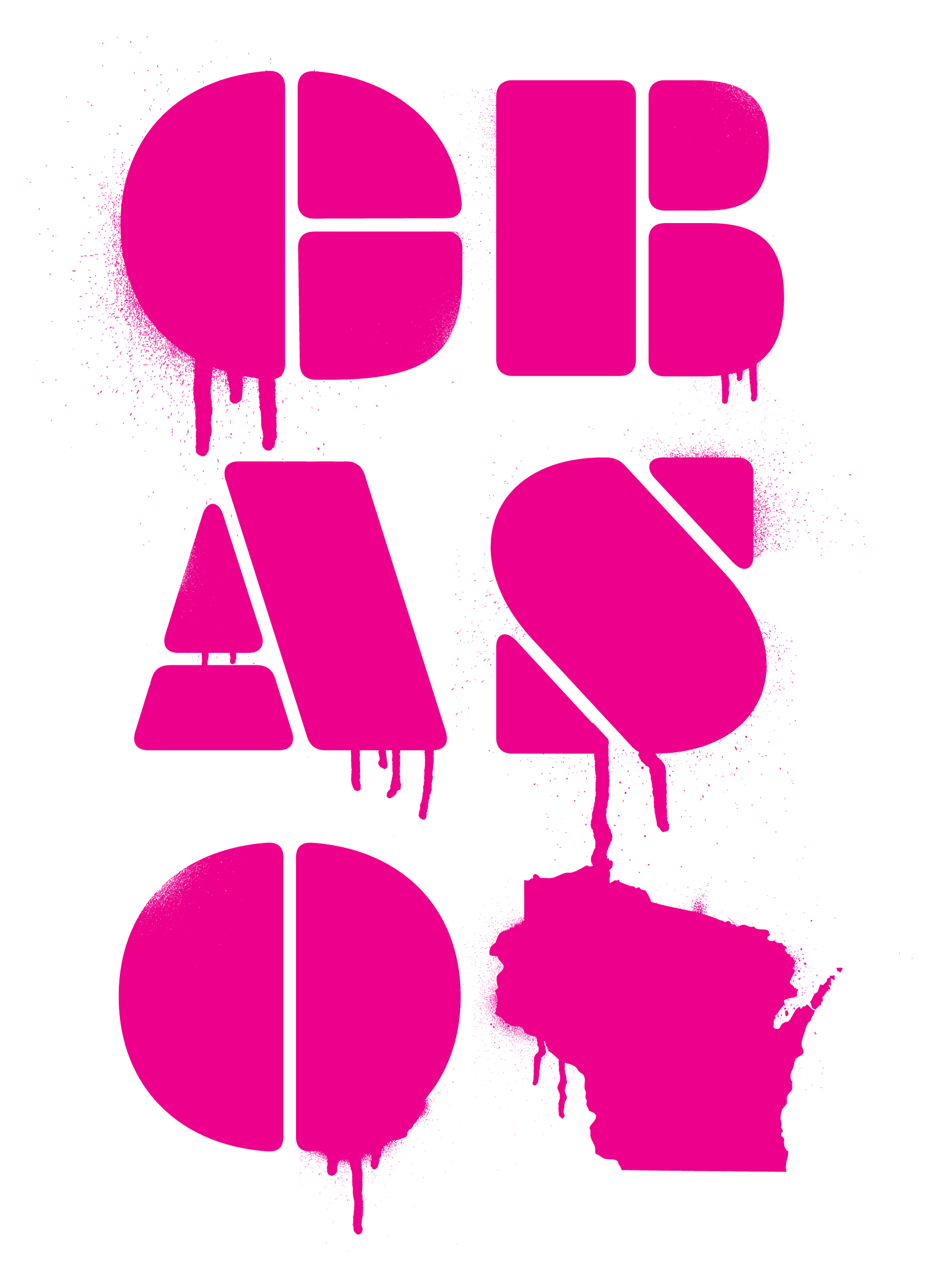 Green Bay Action Sports Organization - Stencil Concept apparel design branding design graphic design green bay illustration lettering logo logotype spray paint stencil t shirt design typography vector wisconsin