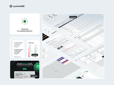 symmetRE design system excel financials nodes posts tables