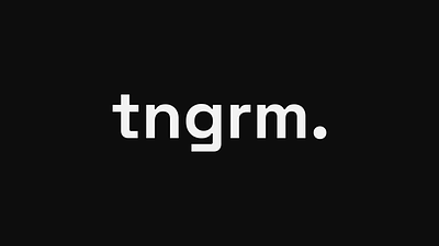 TNGRM.STUDIO branding logo