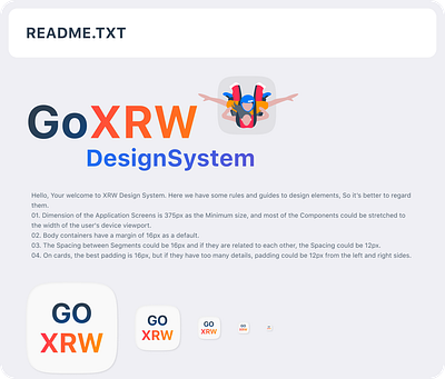 XRW-IOS Design system (Preview) ios