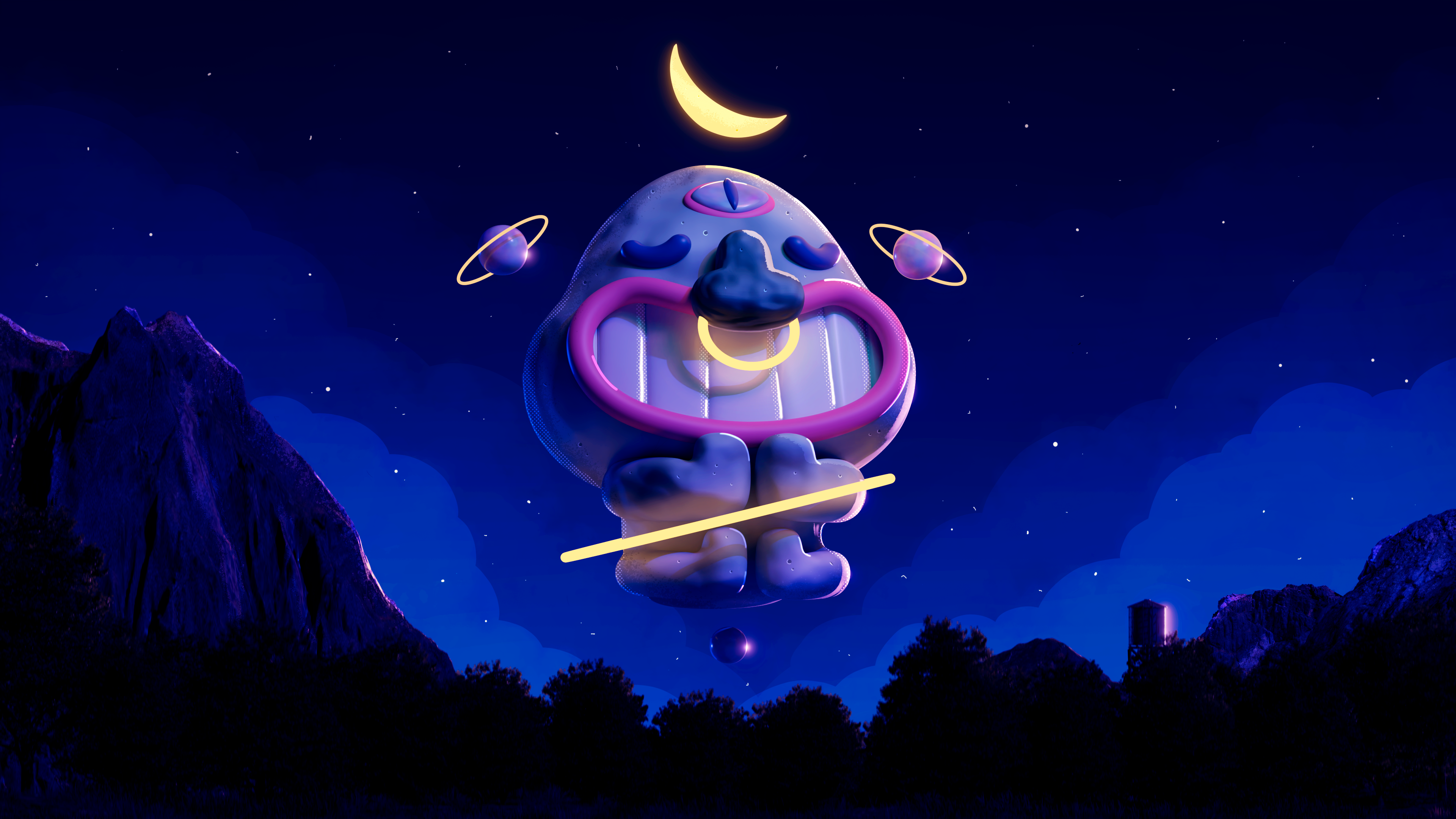 VDI - Welcome Aliens!! 3d alien blender creative cute giant illustration inspiration vdi