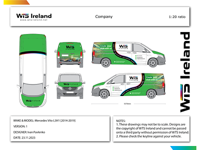 WTS Ireland - CAR WRAPPING DESIGN branding design graphic design illustration logo typography vector