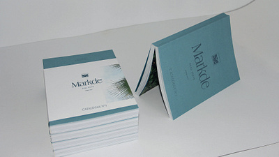 Markde Real Estate branding editorial graphic design leaflet book website