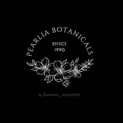 Logo Design For A Botanical Garden app branding design graphic design illustration logo typography ui ux vector