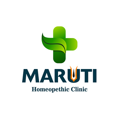 Maruti Clinic Logo branding graphic design logo design