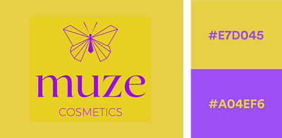 Muse Cosmetics 3d animation branding design graphic design illustration logo mockup motion graphics ui vector