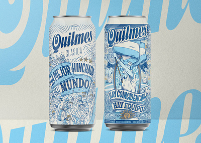 Quilmes Beer / Qatar World Edition 2022 design graphic design illustration packag packaging