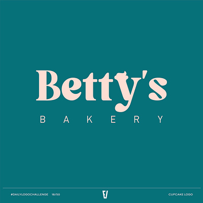 Betty´s bakery - Day 18 Daily Logo Challenge branding graphic design logo
