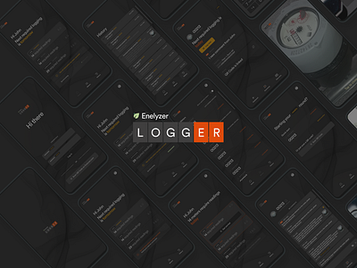 Enelyzer Logger logo mobile ui