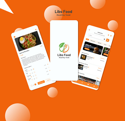 Food App design app design mobile app design ui uiux