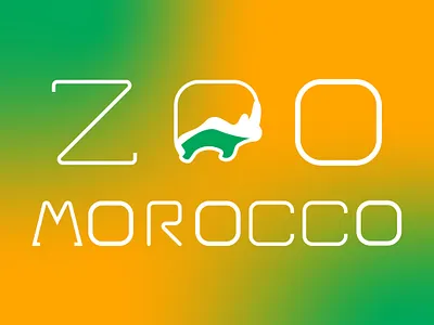 ZOO MOROCCO-LOGO CONCEPT 2024 branding business freelance graphic design illustration illustrator logo logo combination logo design minimal minimalistic logo modern logo morocco small business