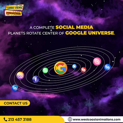 Social Media I Solar System branding design graphic design icon identity illustration logo social media solar system ui universe ux vector