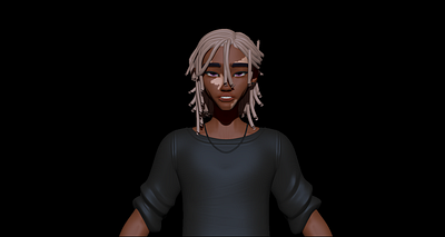Kofi 3d 3d character 3d modeler animation