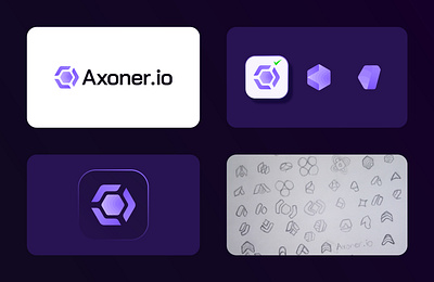 Axoner.io - Logo Design logo logodesign