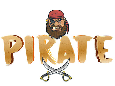 Pirate Logo code pulse technologies codepulsetechnologies design graphic design illustration logo ui vector