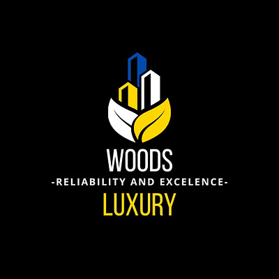 Woods Luxury Logo branding code pulse technologies codepulsetechnologies design graphic design illustration logo vector