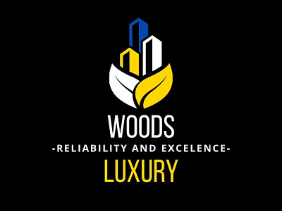 Woods Luxury Logo branding code pulse technologies codepulsetechnologies design graphic design illustration logo vector