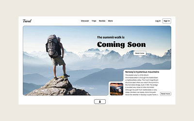 Coming Soon coming soon coming soon page dailyui design desktop page travel site ui uidesign ux website