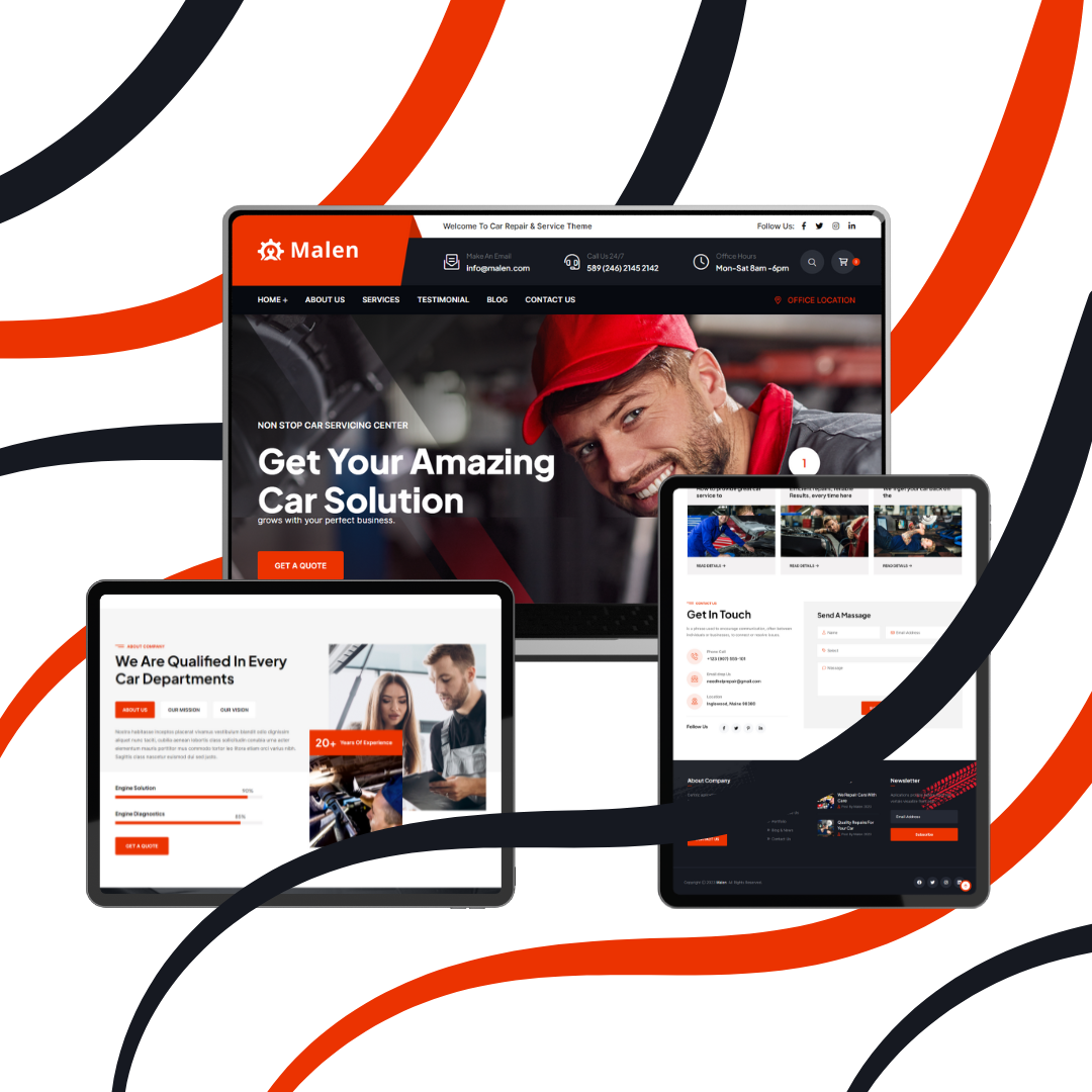 Car Solution Website automations brandboard canva captivatingdesign car autorepair car mechanic car solution car website design ghl gohighlevel highconversion illustration kajabi landing page landing page sales funnel ui website website builder website designer