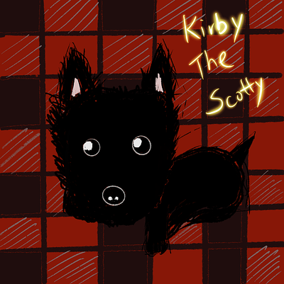 Kirby the Scotty Dog black dog dog scottish scottish terrier scotty