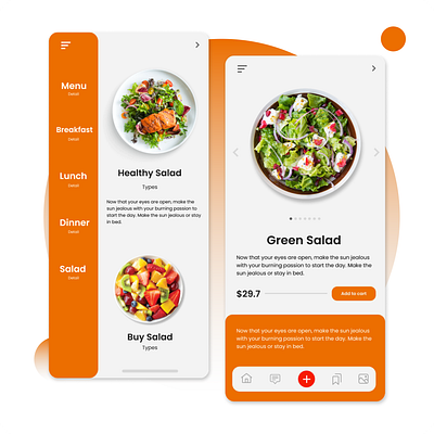 SALAD MENU APP