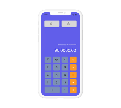 CALCULATOR APP DESIGN app design l cal calculator ui